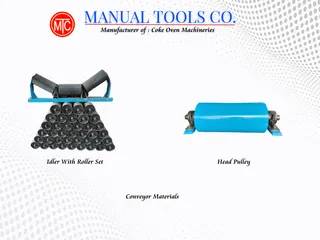 Conveyor Components – Idlers & Pulleys